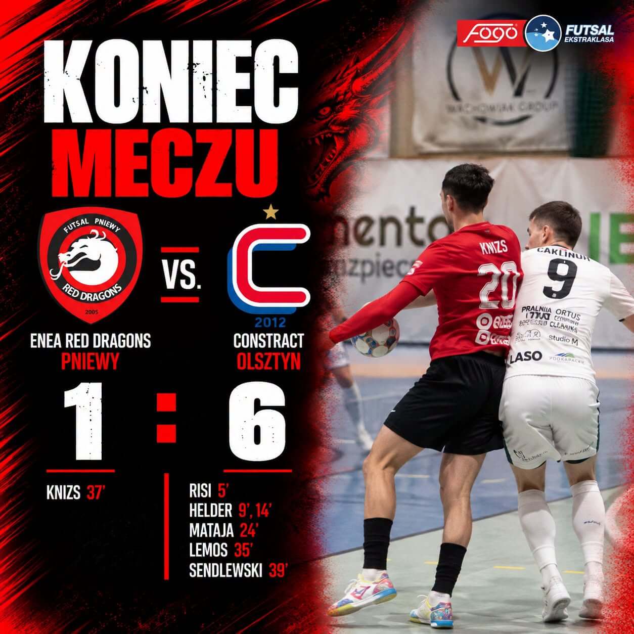 Piąta porażka w&nbsp;sezonie