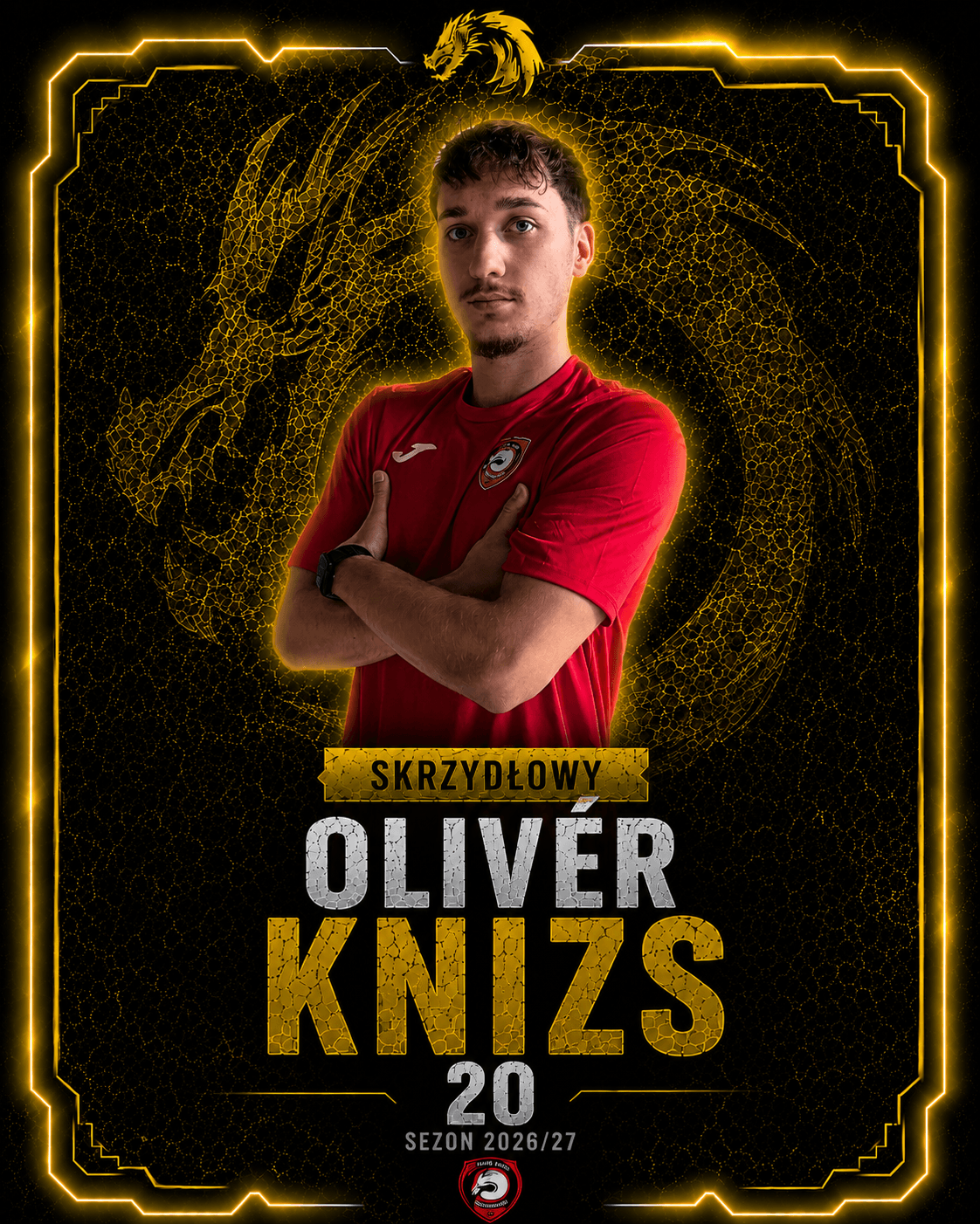 Drugie letnie wzmocnienie – Oliver Knizs zawodnikiem Red Dragons