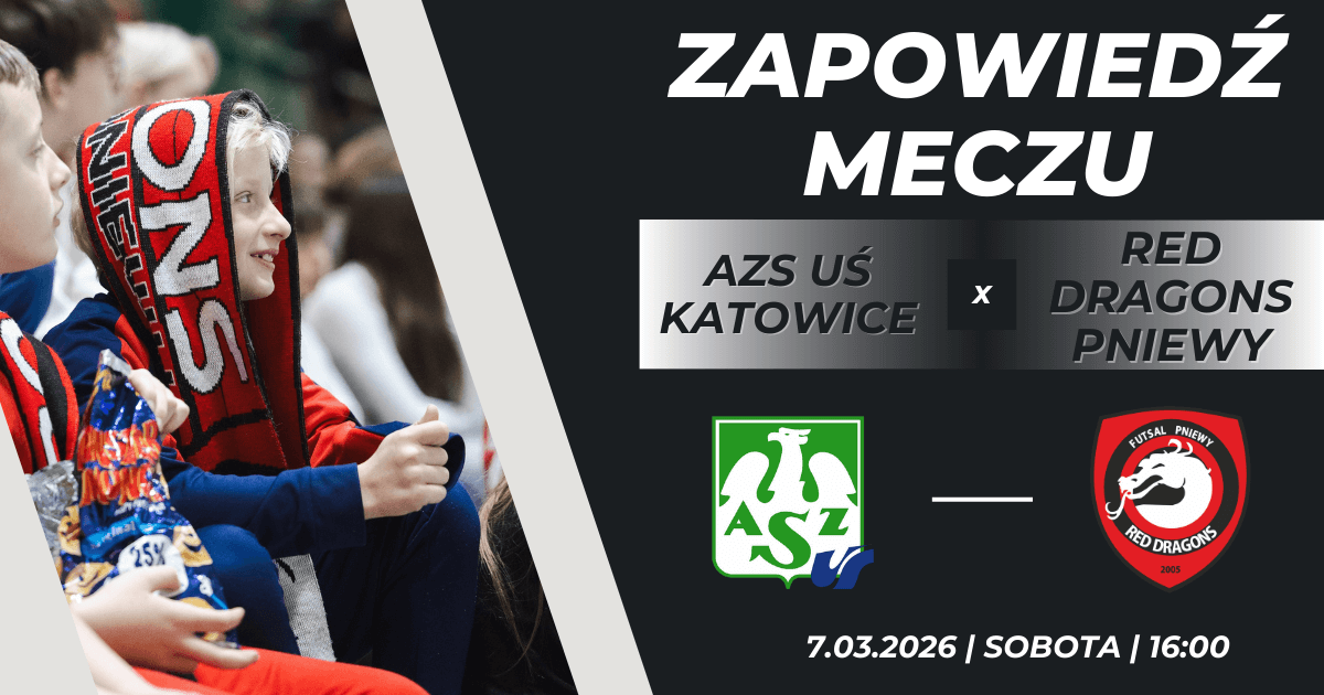 Zapowiedź meczu: AZS UŚ – Red Dragons